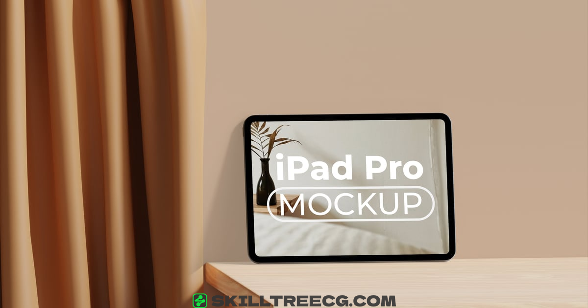 Ipad Pro Mockup（557725）-技能树